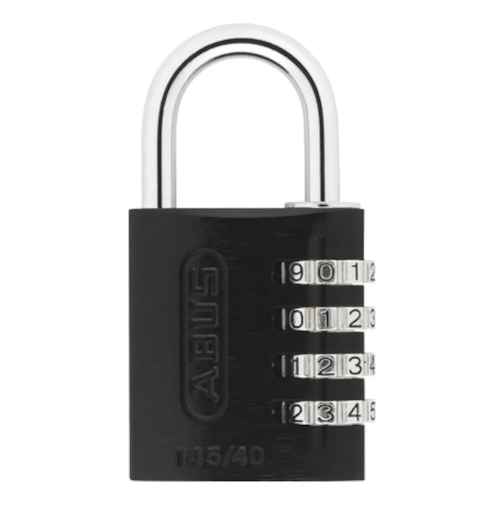 Abus Kombinasjonslås 40 mm Svart