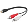 Adapter for subwoofer 2x hann