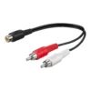 Adapter for subwoofer 2x hann