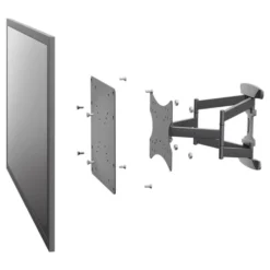 Adapter for veggfeste til TV