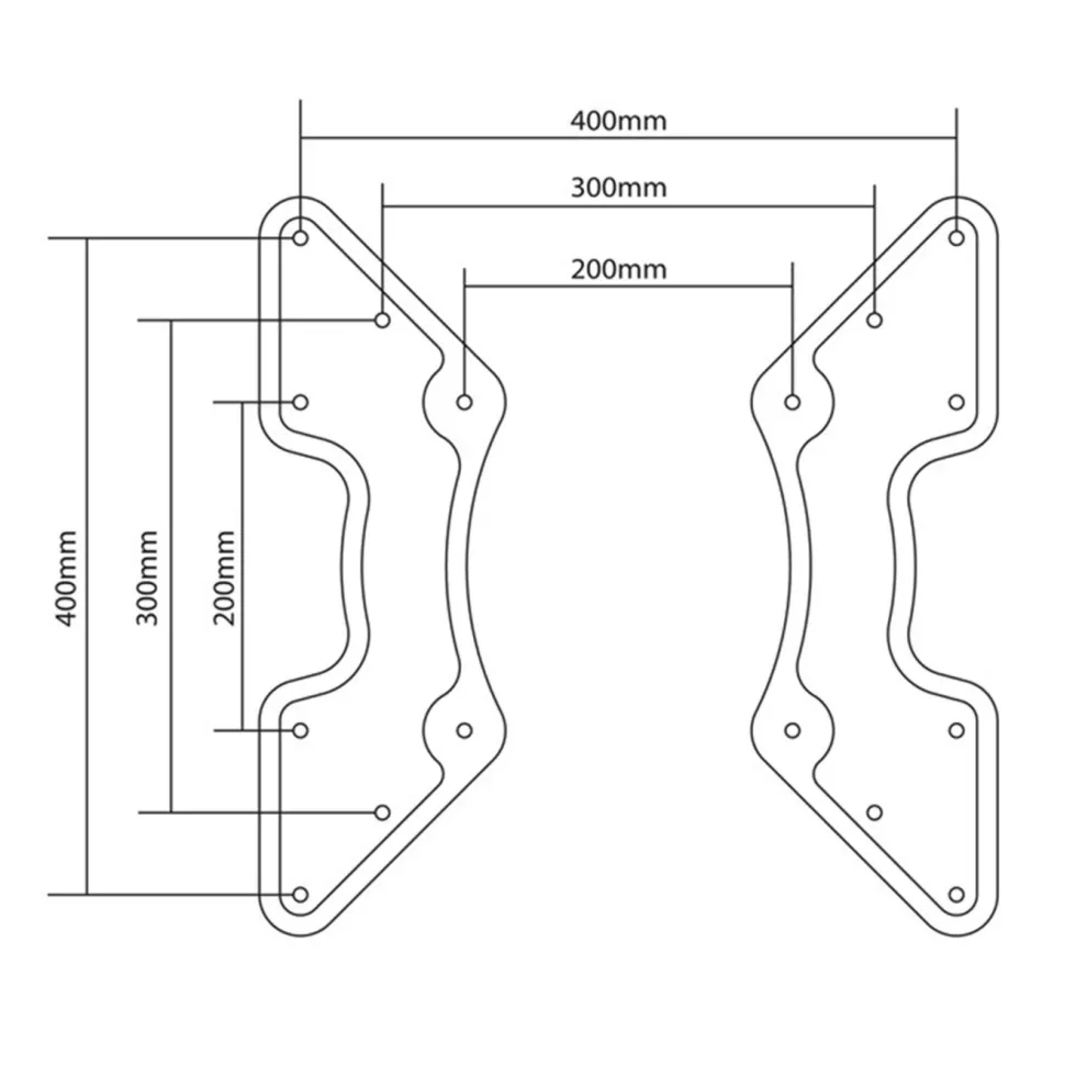 Adapter for VESA-feste