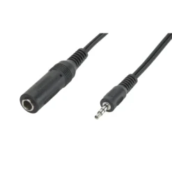 Adapterkabel 6,3 mm til 3,5 mm, stereo