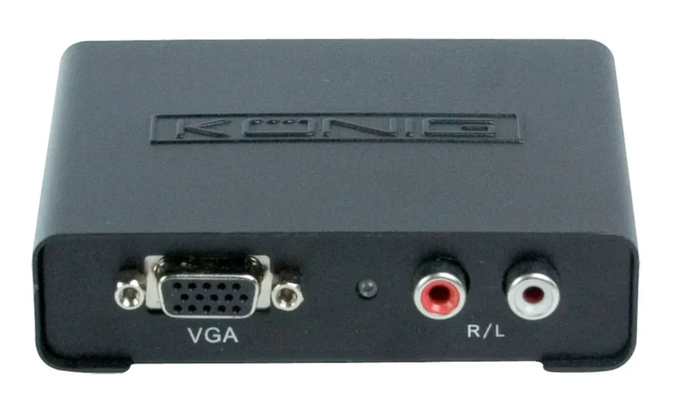 Adapter VGA til HDMI, med lyd