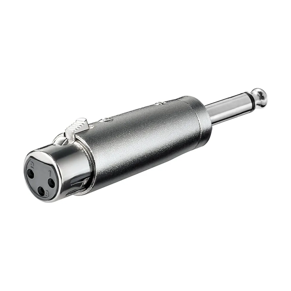 Adapter-XLR-hunn til 6,3 mm-hann