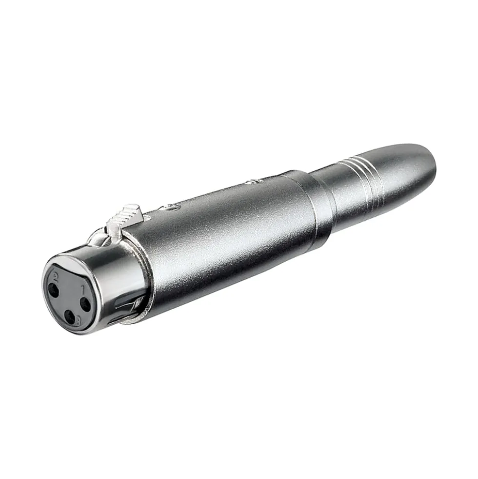 Adapter – XLR-hunn til 6,3 mm-hunn