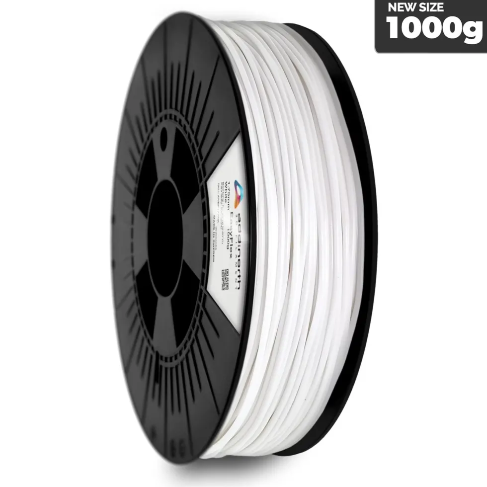 Addnorth EasyFlex TPU-filament 95A for 3D-skriver 1,75 mm Hvit