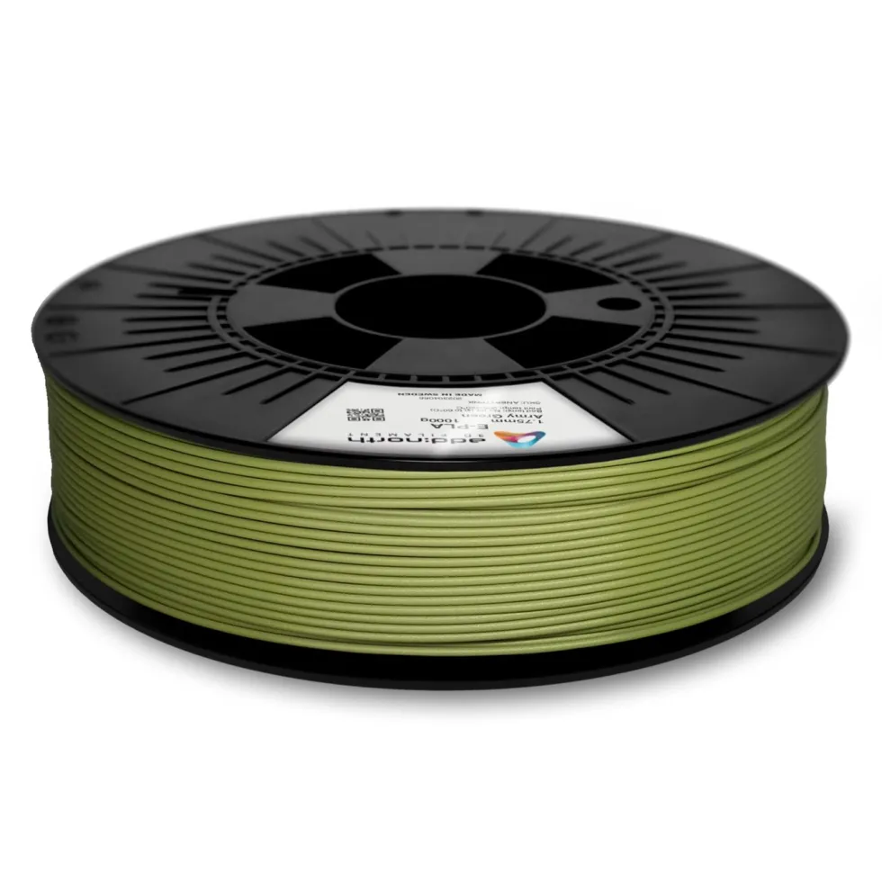 Addnorth E-PLA-filament 1,75 mm 1000 g – Army Green