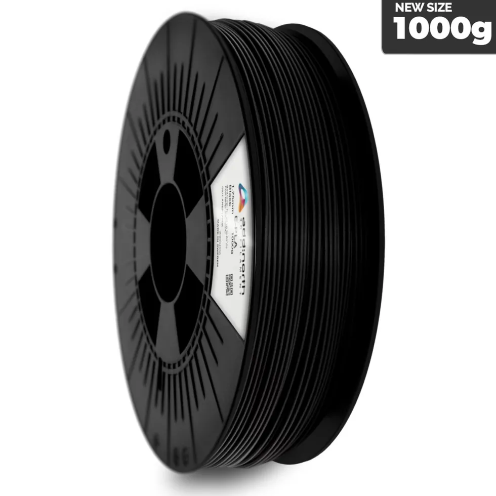 Addnorth E-PLA-filament 1,75 mm 1000 g – Svart