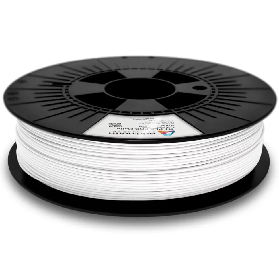 Addnorth HT-PLA Pro-filament for 3D-skriver - Matte White