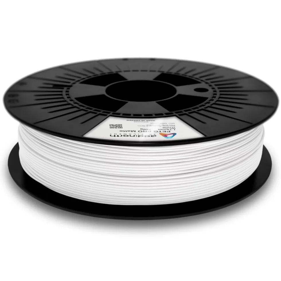Addnorth PETG Pro-filament for 3D-skriver Matte White