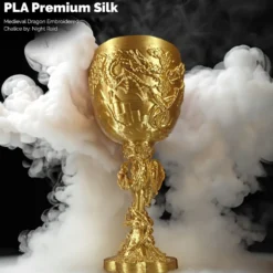 Addnorth PLA Premium Silk Filament for 3D-skriver - 1,75 mm Gull