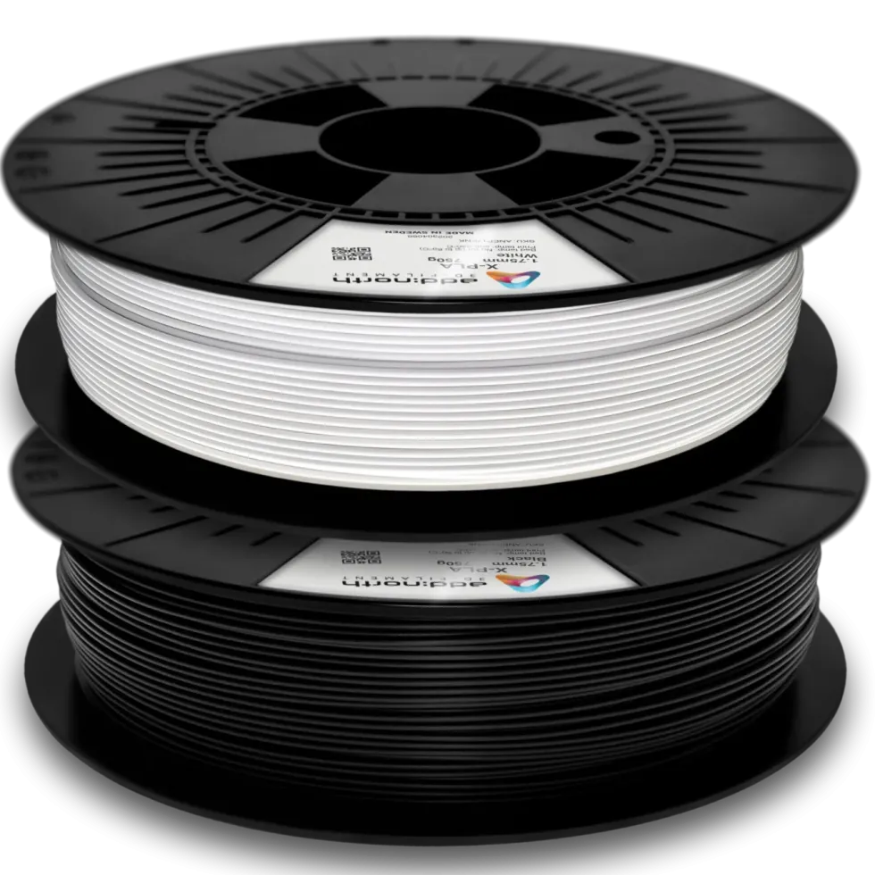 Addnorth X-PLA-filament for 3D-skriver 1,75 mm Hvit