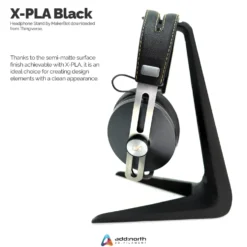 Addnorth X-PLA-filament for 3D-skriver 1,75 mm Svart
