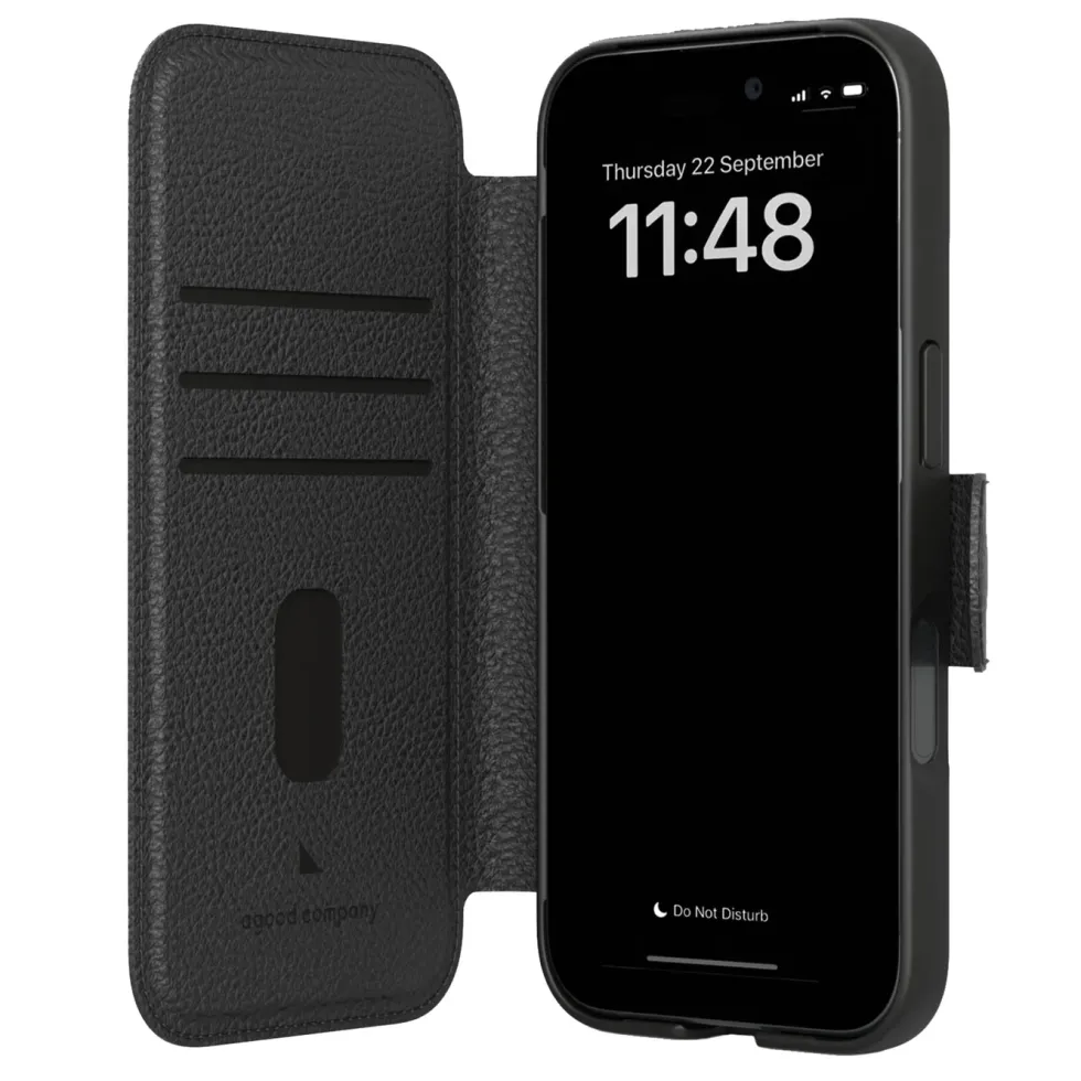Agood company Mobiletui til iPhone 16 Pro Max - Svart