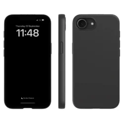 Agood company Plantebasert mobildeksel til iPhone 16e og 17e - Svart