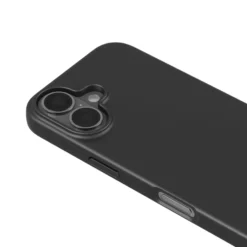 Agood company Plantebasert mobildeksel til iPhone 16 Plus - Svart
