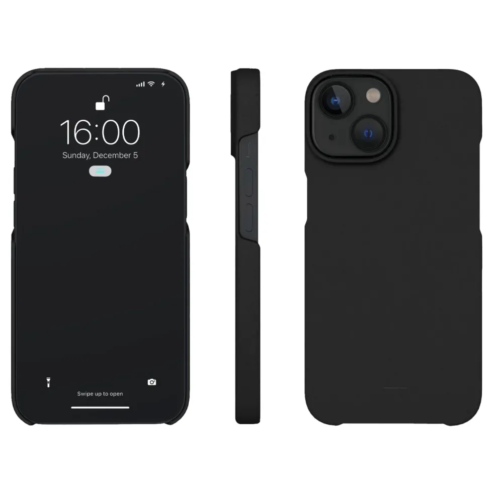 Agood company Plantebasert mobildeksel til iPhone 13/14 Svart