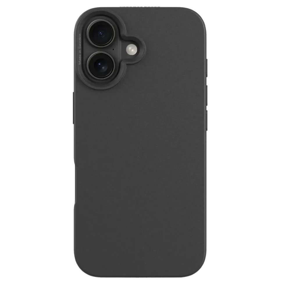Agood company Plantebasert mobildeksel for iPhone 17 Svart