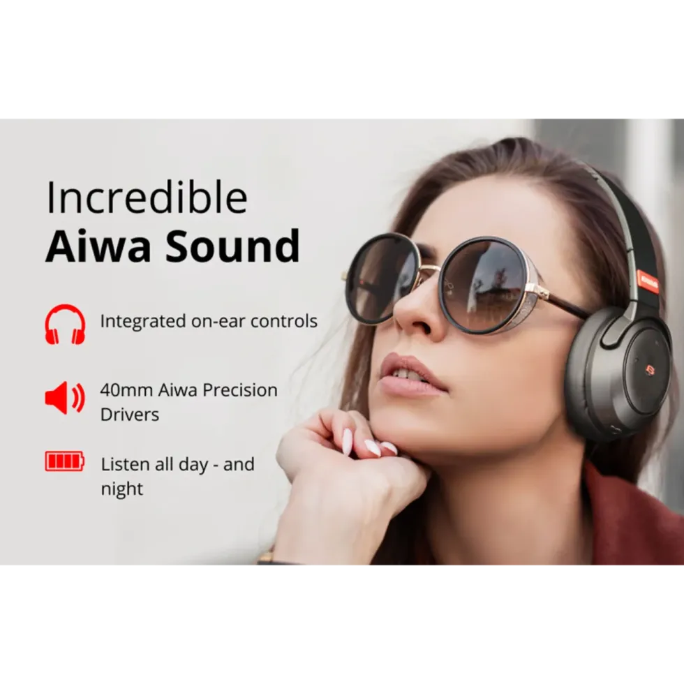 Aiwa ARC-1 ANC trådløse hodetelefoner