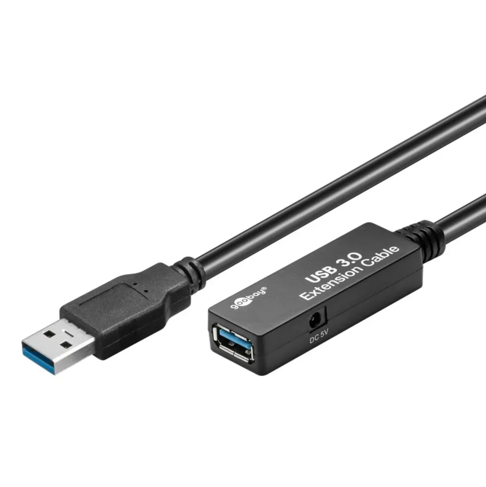 Aktiv USB 5 Gb/s-forlengelseskabel 5 m