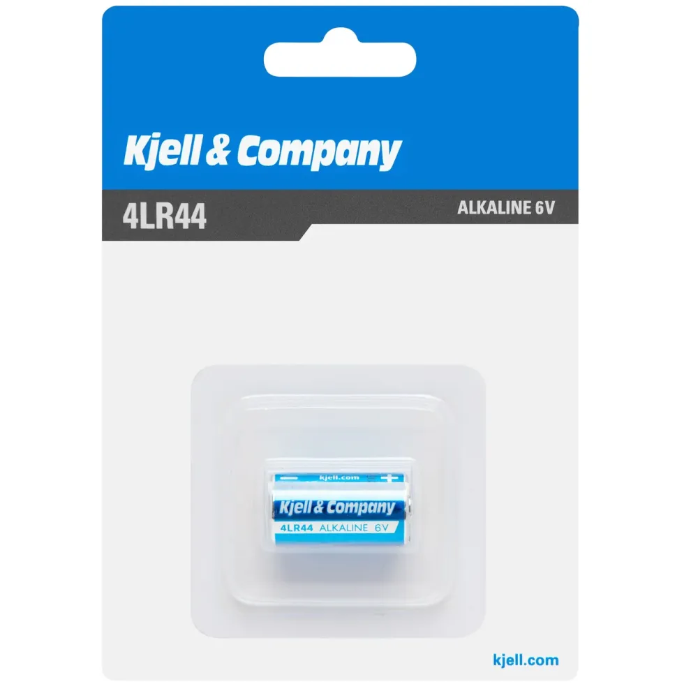Alkalisk 4LR44-batteri (476A)