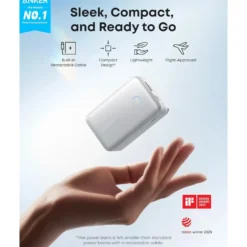 Anker Anker Nano Powerbank 10 000 mAh 45 W Hvit