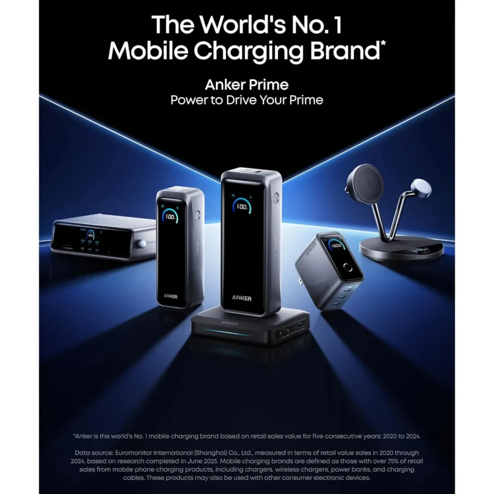 Anker Prime Powerbank 300 W PD 3.1 26 250 mAh