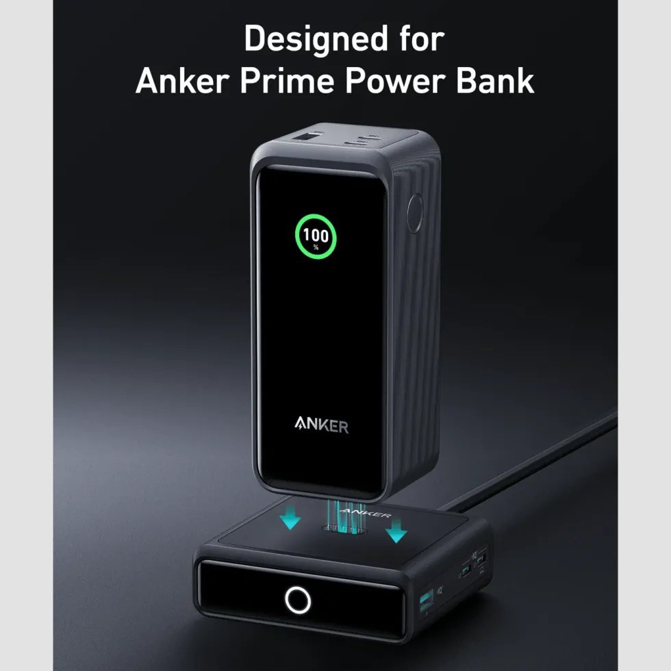 Anker 100W Ladestasjon for Anker Prime Powerbank