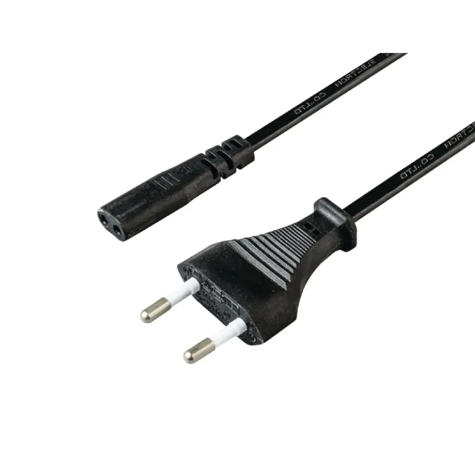 Apparatkabel C1 svart 2 m