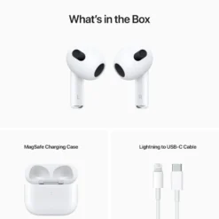 Apple AirPods (3. gen.) med MagSafe-ladeetui