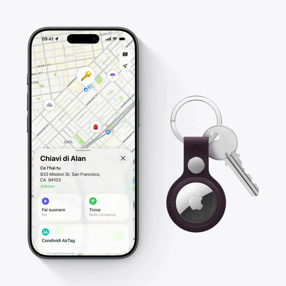 Apple AirTag 2. gen. 4-pack
