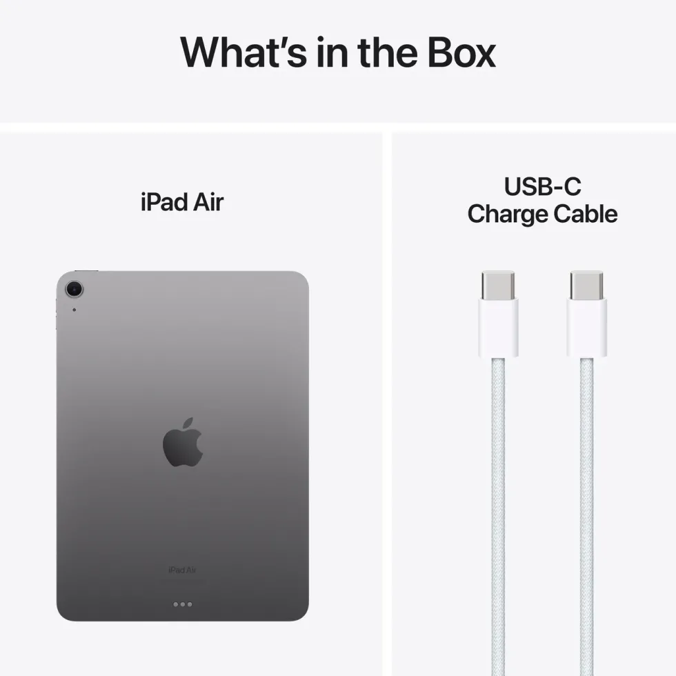 Apple iPad Air 11" (M2) 128 GB Wifi Stellargrå
