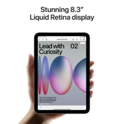 Apple iPad mini (A17 Pro) 128 GB Wifi Romgrå