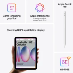 Apple iPad mini (A17 Pro) 128 GB Wifi Starlight