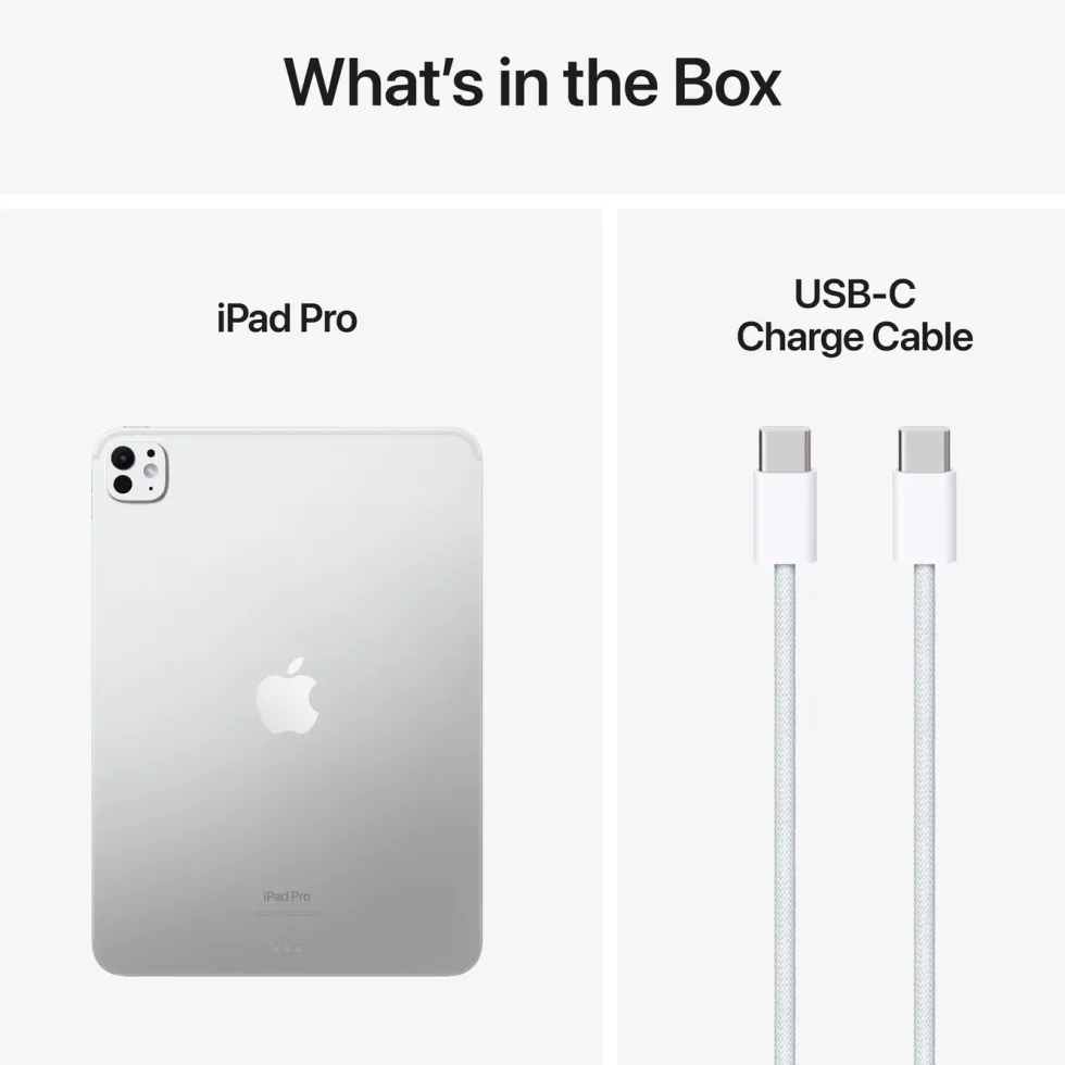 Apple iPad Pro 11 tum (M4) 256 GB Wifi Sølv