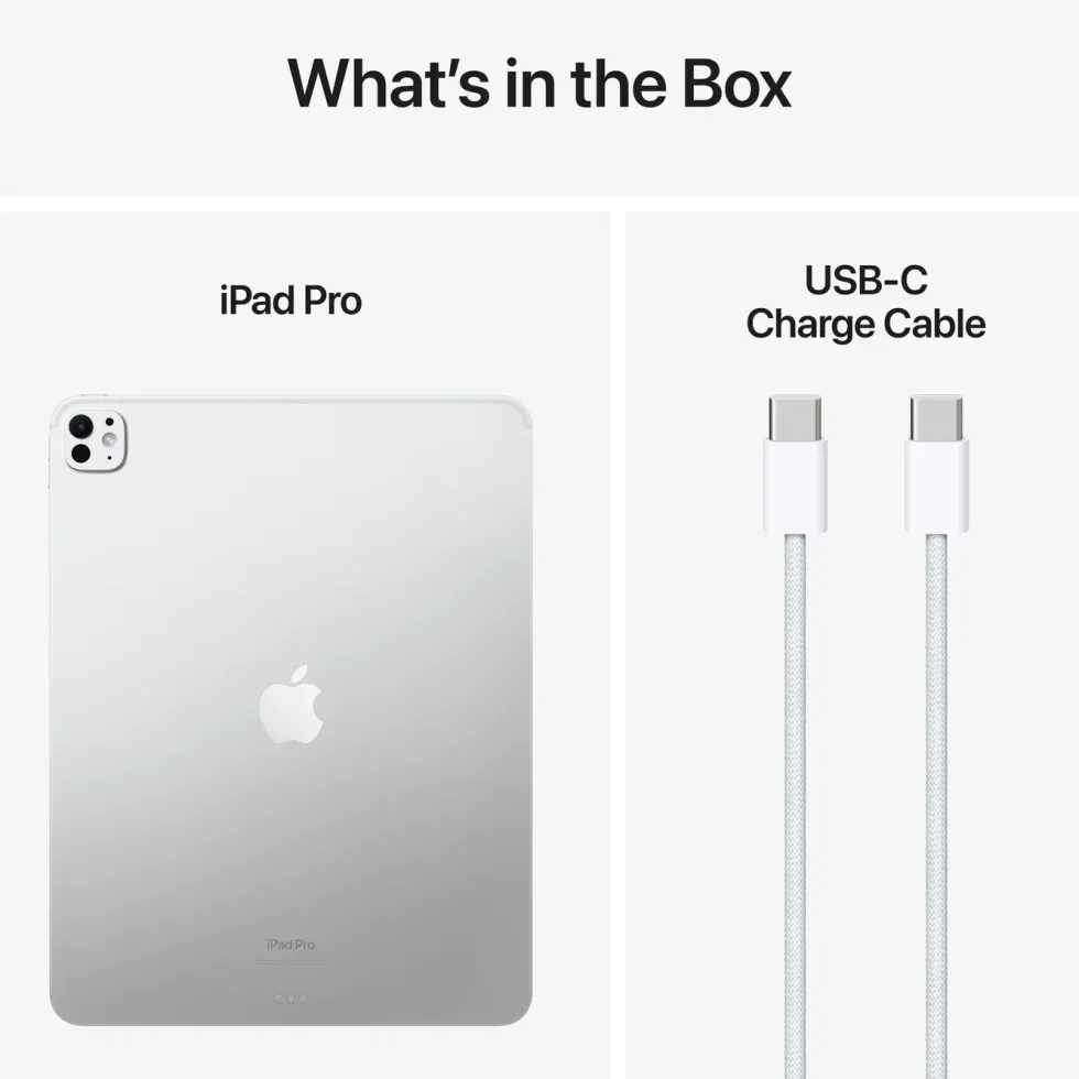Apple iPad Pro 13 tum (M4) 256 GB Wifi Sølv