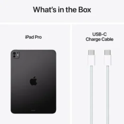 Apple iPad Pro 11 tum (M4) 256 GB Wifi Stellarsvart