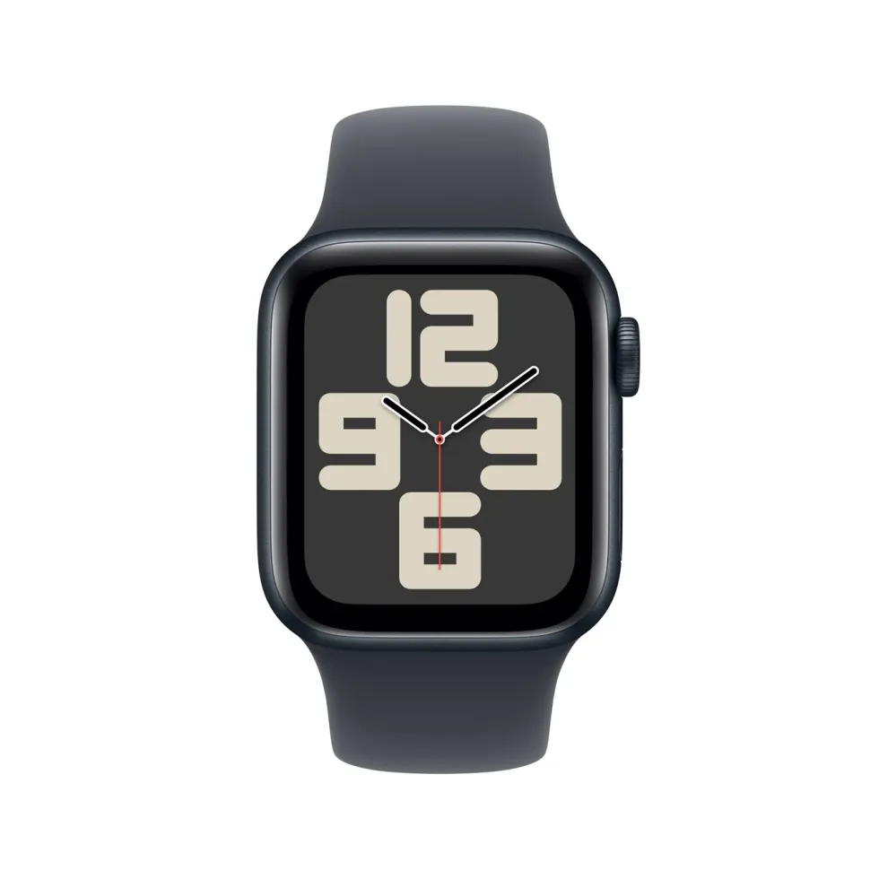 Apple Watch SE GPS 40 mm Midnight Case med Midnight Sport band S/M