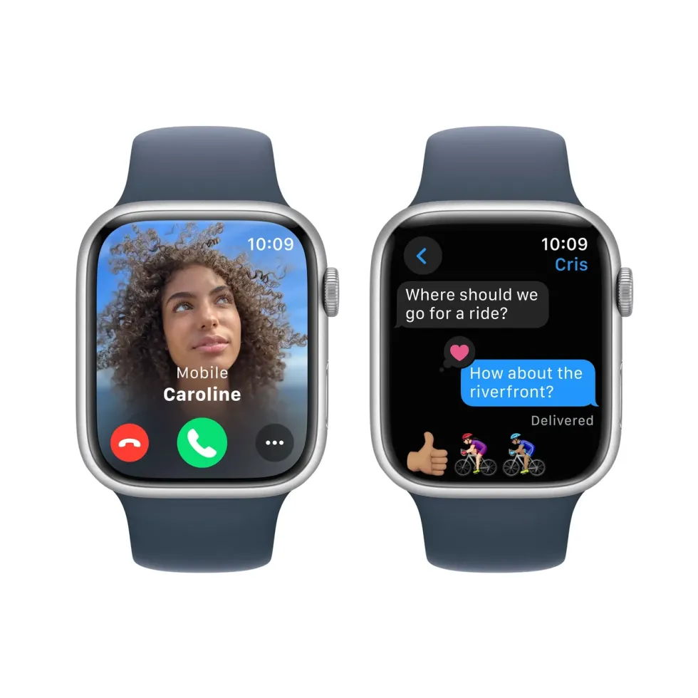 Apple Watch Series 9 GPS + Cellular 45 mm Silver M/L