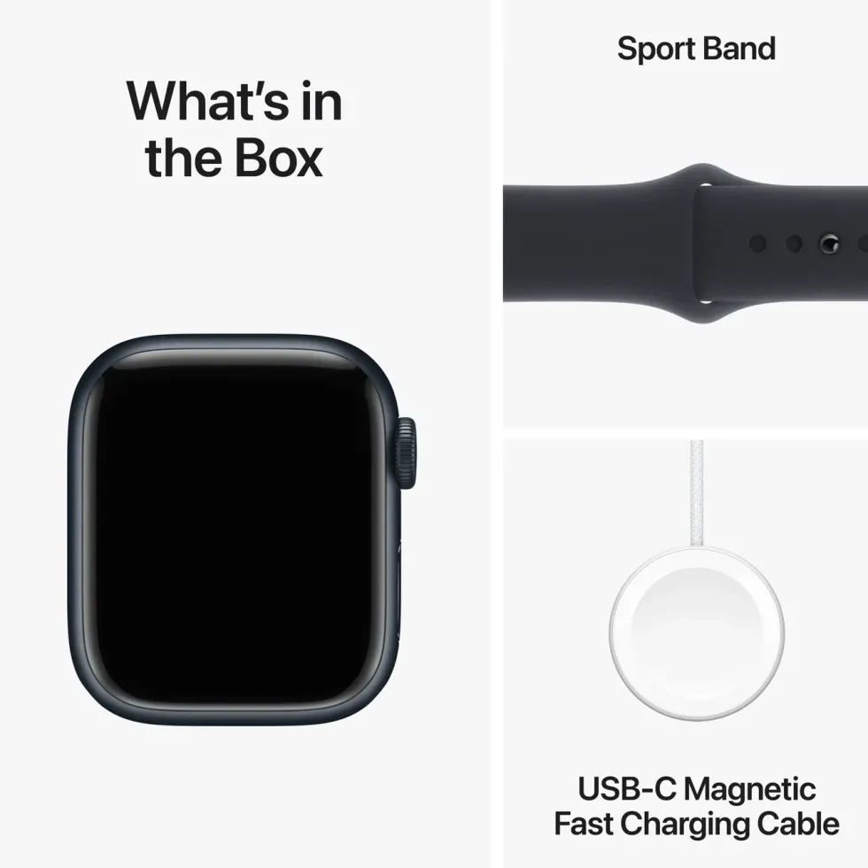 Apple Watch Series 9 GPS + Cellular 41 mm Midnight M/L
