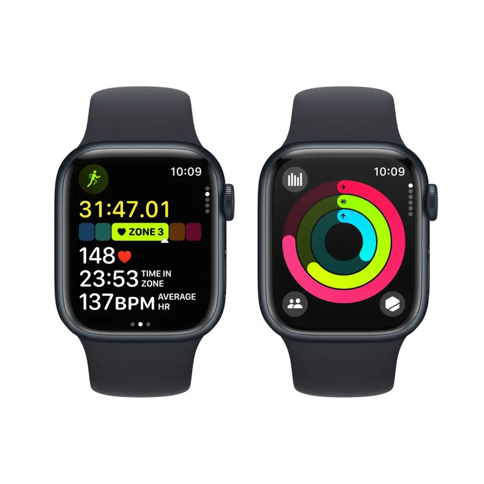 Apple Watch Series 9 GPS + Cellular 41 mm Midnight S/M