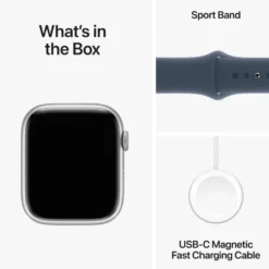 Apple Watch Series 9 GPS 45 mm Silver M/L