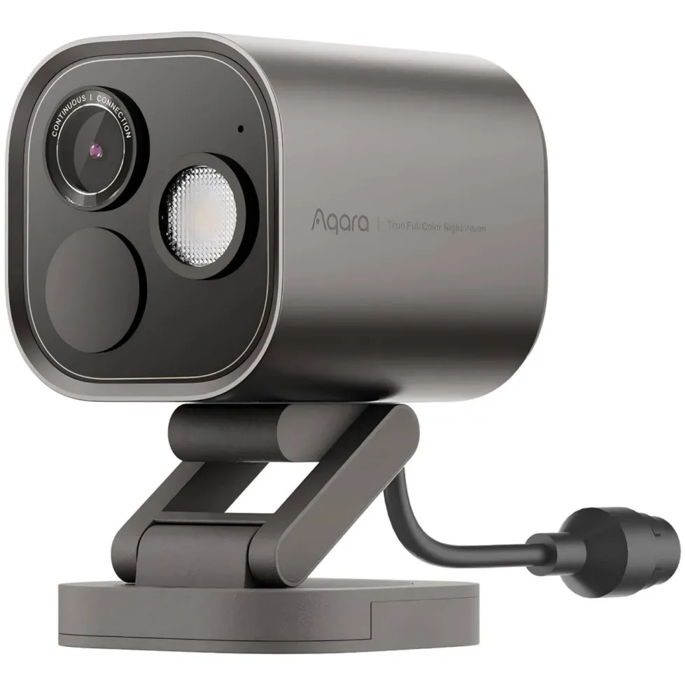 Aqara Aqara Camera Hub G5 Pro (PoE) – Overvåkingskamera med innebygd smarthub Grå