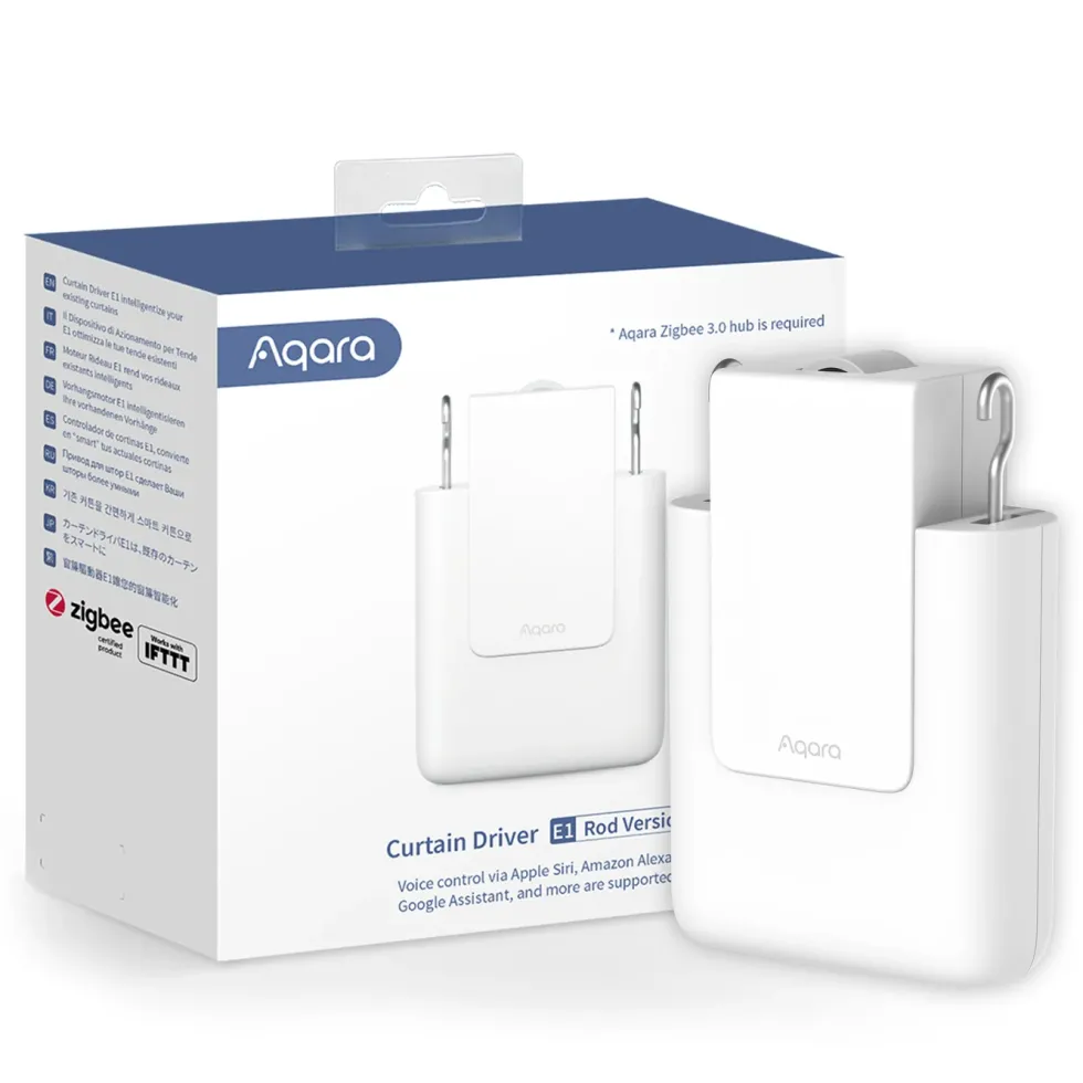 Aqara Curtain Driver E1 Gardinkontroll for gardinstang