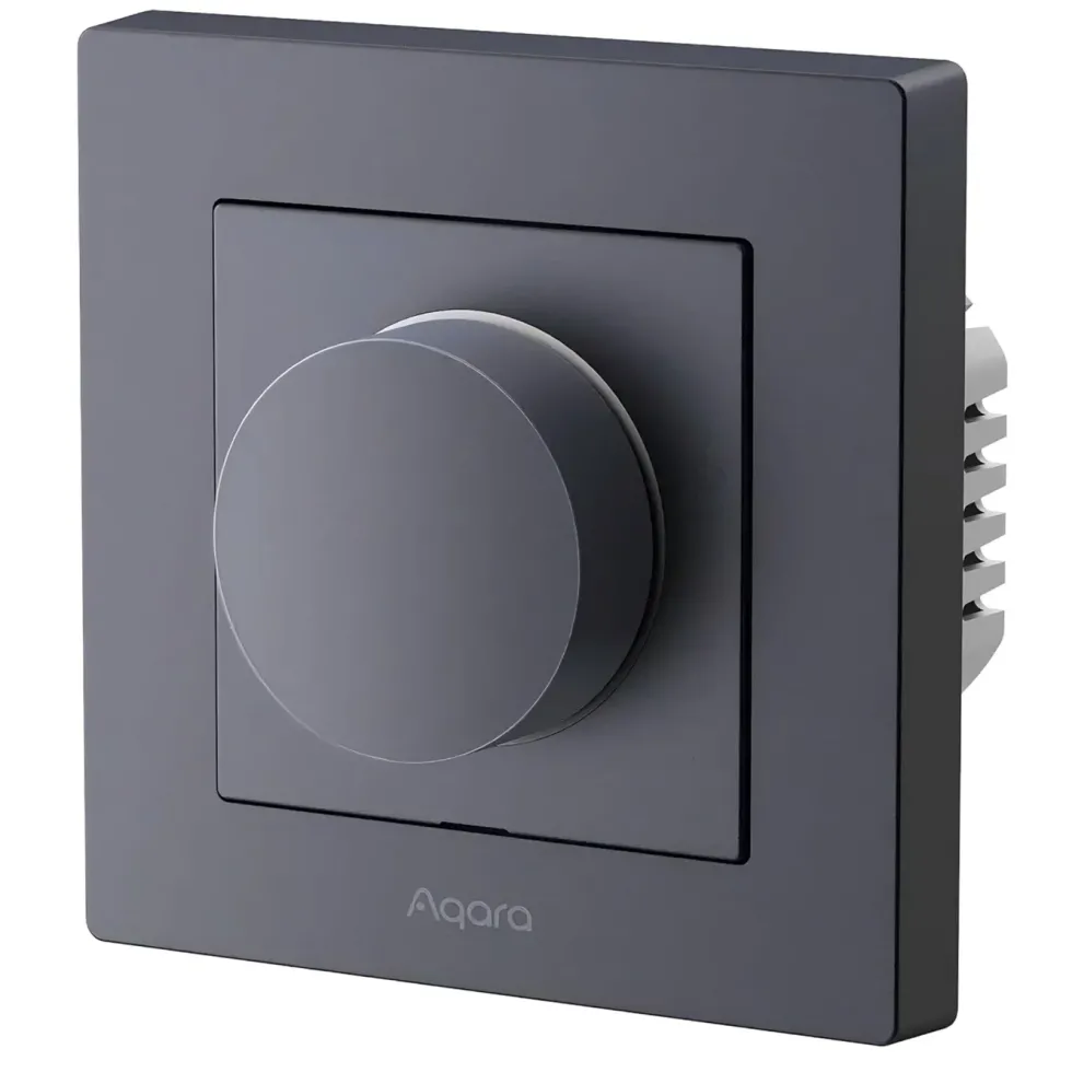 Aqara Dimmer Switch H2 EU – smart dimmer med dreieknapp Grå