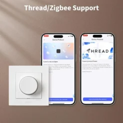 Aqara Dimmer Switch H2 EU – smart dimmer med dreieknapp Grå