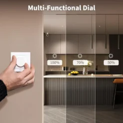 Aqara Dimmer Switch H2 EU – smart dimmer med dreieknapp Grå