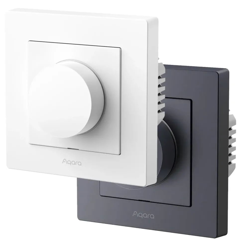 Aqara Dimmer Switch H2 EU – smart dimmer med dreieknapp Grå