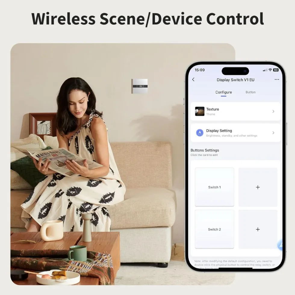 Aqara Display Switch V1 EU Hvit