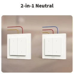 Aqara Light Light Switch H2 EU – smart lysbryter med 1 kanal - Hvit